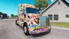 Autocollant Bombe de la peau pour le camion Peterbilt pour American Truck Simulator