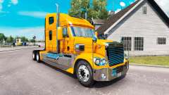 Haut-Metallic auf dem truck-Freightliner Coronado für American Truck Simulator