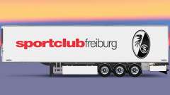 Semi-trailer Chereau SC Freiburg für Euro Truck Simulator 2