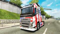 États-unis de la peau pour Volvo camion pour Euro Truck Simulator 2