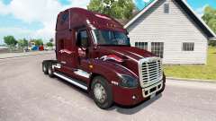 La peau Millis sur tracteur Freightliner Cascadia pour American Truck Simulator
