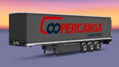 La peau Coopercarga Logistique pour les semi-remorques pour Euro Truck Simulator 2