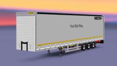 Semitrailer Wielton Your Best Way pour Euro Truck Simulator 2