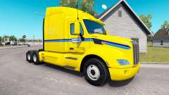 Penske de la peau pour le camion Peterbilt pour American Truck Simulator