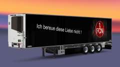Semi-Remorque Chereau 1. FC Nurnberg pour Euro Truck Simulator 2