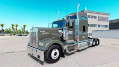 La peau sur Knight Frigorifique camion Kenworth W900 pour American Truck Simulator