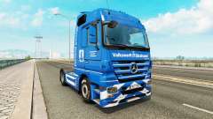 Volkswerft Stralsund skin for truck Mercedes-Benz pour Euro Truck Simulator 2