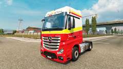 Simon Loos peau pour le camion Mercedes-Benz pour Euro Truck Simulator 2