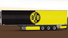 Auflieger Chereau Borussia Dortmund für Euro Truck Simulator 2