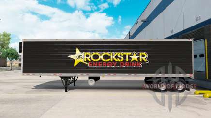 La peau Rockstar pour semi-frigorifique pour American Truck Simulator