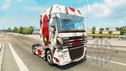 La peau Japao Copa 2014 pour DAF camion pour Euro Truck Simulator 2