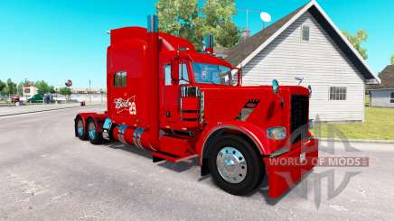 Skin 29 Budweiser Peterbilt tractor 389 pour American Truck Simulator