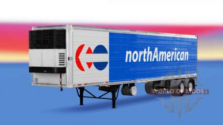 Frigorifique semi-remorque de l'Amérique du Nord pour American Truck Simulator