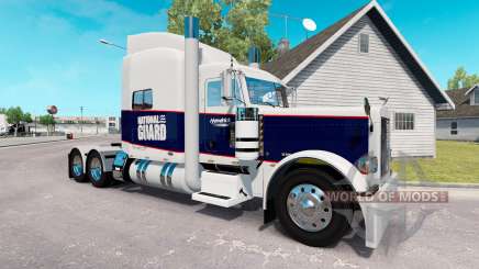 La peau de la Garde Nationale pour le camion Peterbilt 389 pour American Truck Simulator