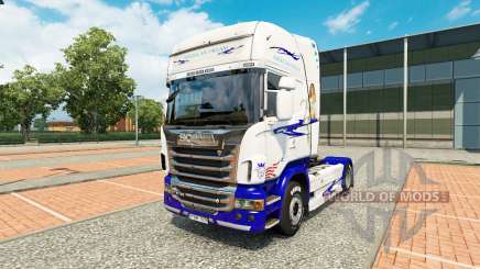 American Dream-skin für den Scania truck für Euro Truck Simulator 2