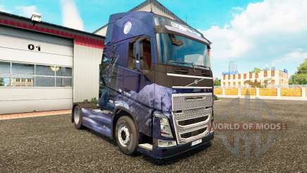 Winter Wölfe skin für Volvo-LKW für Euro Truck Simulator 2