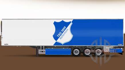 Semi-trailer Chereau TSG 1899 Hoffenheim für Euro Truck Simulator 2