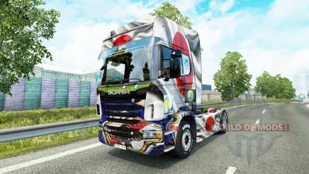 Haut Japao Copa 2014 für Scania-LKW für Euro Truck Simulator 2