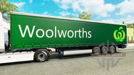Woolworths Haut für Anhänger für Euro Truck Simulator 2
