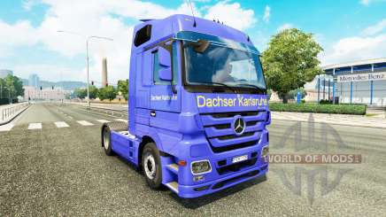 Skin Dachser Karlsruhe for tractor Mercedes-Benz für Euro Truck Simulator 2