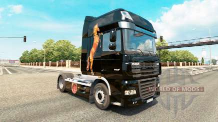 Caballos skin für DAF-LKW für Euro Truck Simulator 2