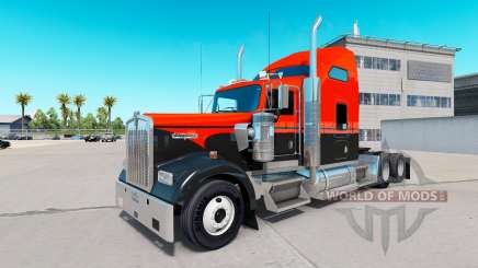 Flash de la peau Personnalisé camion Kenworth W900 pour American Truck Simulator