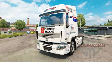 CSAD Haut für Renault-LKW für Euro Truck Simulator 2