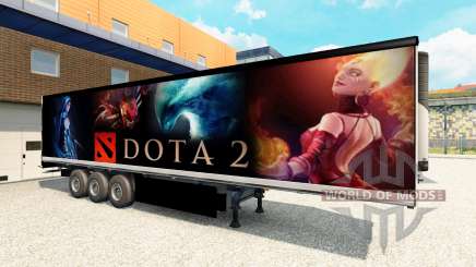 Haut Dota 2 auf dem Anhänger für Euro Truck Simulator 2