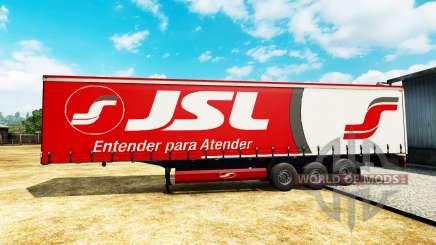 Haut Julio Simoes Logistik für semi für Euro Truck Simulator 2