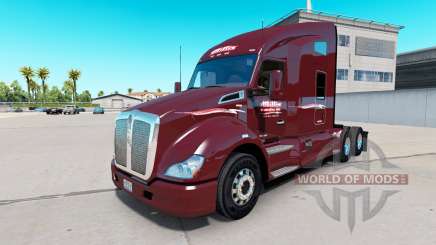 La Peau Millis Transfer Inc. sur le camion Kenworth pour American Truck Simulator