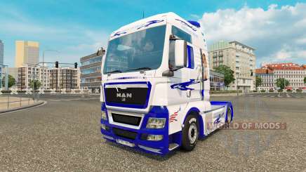 American Dream-skin für MAN-LKW für Euro Truck Simulator 2
