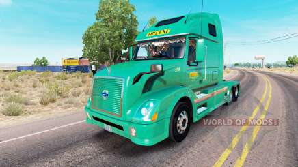 Abilene Express de la peau pour les camions Volvo VNL 670 pour American Truck Simulator