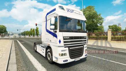 KSF Transport skin for DAF truck für Euro Truck Simulator 2