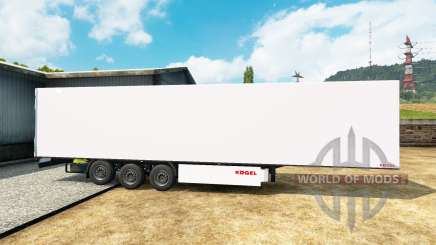 Frigorifique semi-remorque Kogel pour Euro Truck Simulator 2