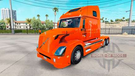 La peau Holland tracteur Volvo VNL 670 pour American Truck Simulator