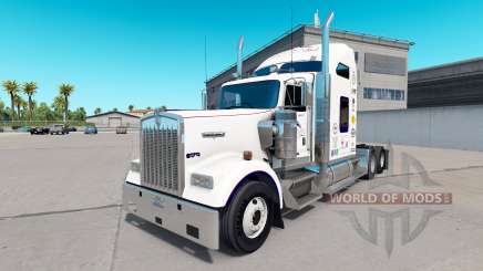 La peau Mastercraft Armoires sur le camion Kenworth W900 pour American Truck Simulator