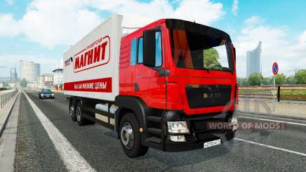 Une collection de camion de transport pour le trafic v1.2.1 pour Euro Truck Simulator 2