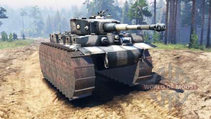 Panzerkampfwagen VI Tiger für Spin Tires