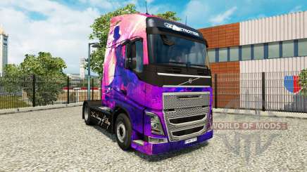 Michael Jackson peau pour Volvo camion pour Euro Truck Simulator 2