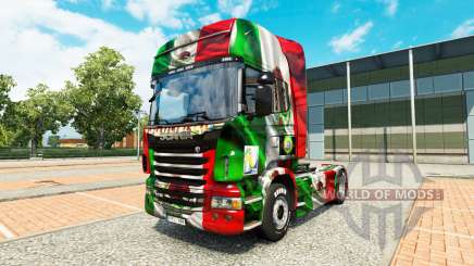 Der Mexiko-Copa 2014 skin für Scania-LKW für Euro Truck Simulator 2