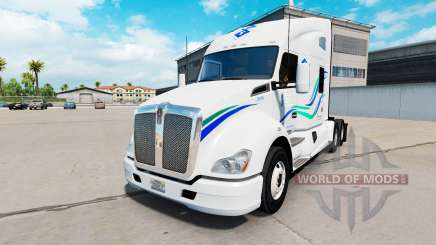 Haut John Christner Trucking in die Kenworth-Zugmaschine für American Truck Simulator