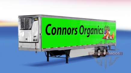 Haut Conors Organics auf den trailer für American Truck Simulator