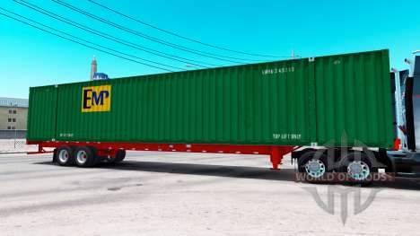 Auflieger container-EMP für American Truck Simulator