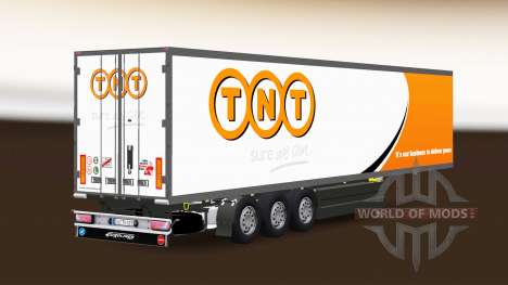 Semitrailer refrigerator Schmitz Cargobull TNT für Euro Truck Simulator 2