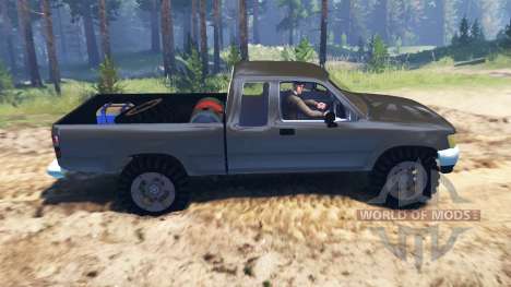 Toyota Hilux Xtra Cab 1993 pour Spin Tires