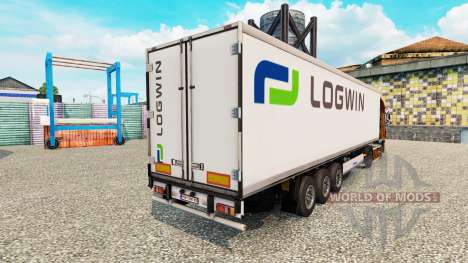 La peau Logwin de la Logistique pour les semi-fr pour Euro Truck Simulator 2
