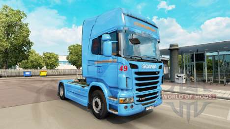Braspress skin für Scania-LKW für Euro Truck Simulator 2