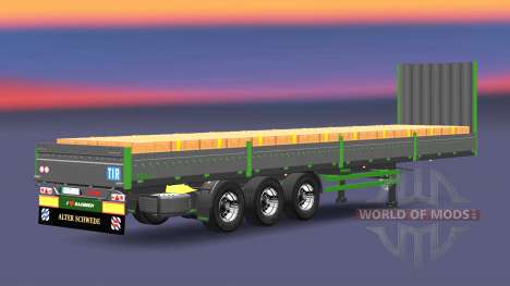 Die Kögel-Sattelauflieger mit einer Ladung Ziege für Euro Truck Simulator 2