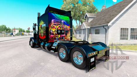 De la peau au Maximum Overdrive sur le camion Pe pour American Truck Simulator