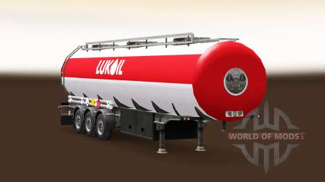 Haut Lukoil Kraftstoff-semi-trailer für Euro Truck Simulator 2